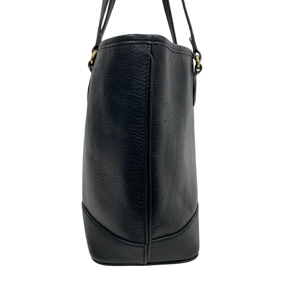 GUCCI Double GG Tote Bag Handbag Shoulder Laptop Black - Picture 4 of 10